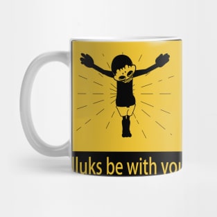 Dope Slluks jesus signage design Mug